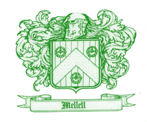 Mellett Family Crest Swinford Co Mayo (Mellett's Pub)